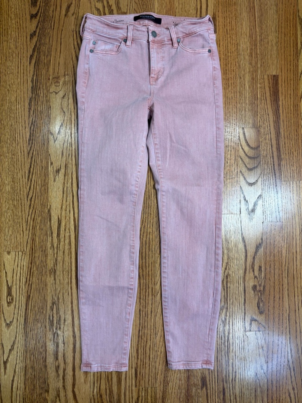 Liverpool Mauve Blush Abby Ankle Skinny Jeans - Picture 4 of 12